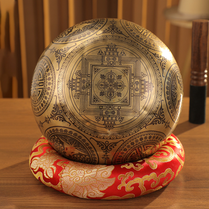 Nepalese Handmade Tibetan Bowl - Tibetan Singing Bowl recension och pris