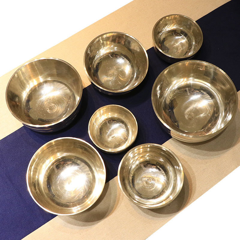 High Quality 7-Piece Set Tibet - Tibetan Singing Bowl recension och pris