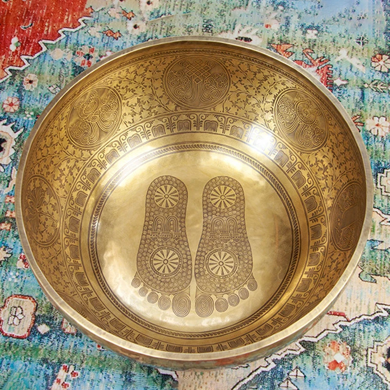 Nepal Handmade Brass Tibetan B - Tibetan Singing Bowl recension och pris