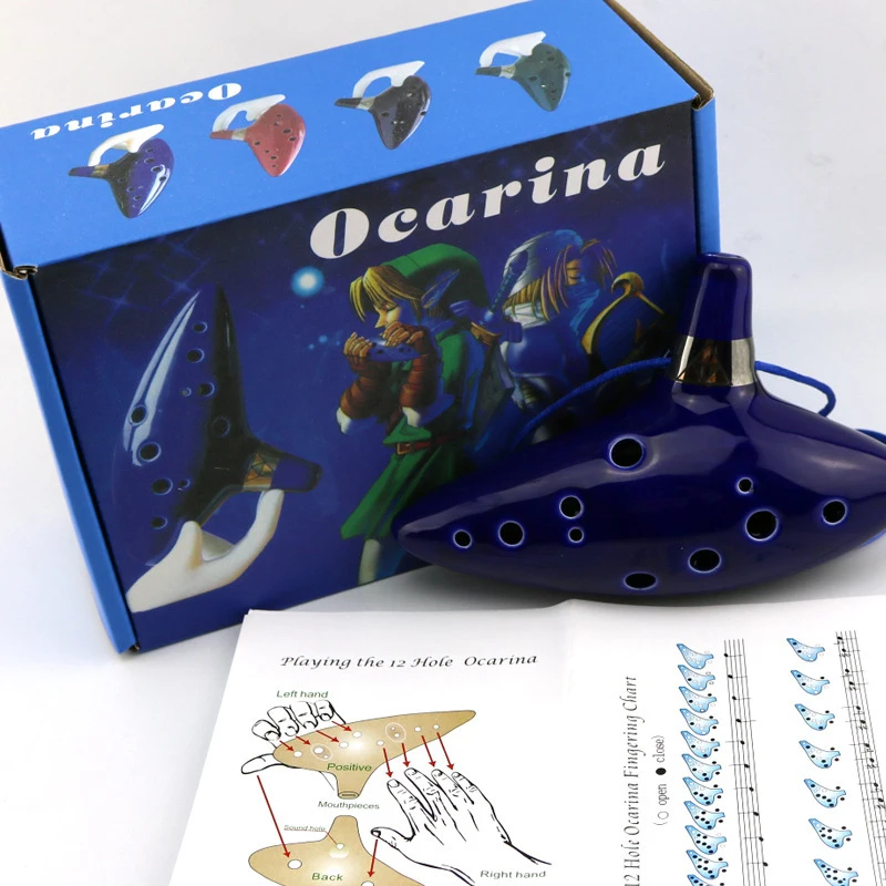 Hot﻿ Ocarina Ceramic Legend Of - Song With Musical Instrument recension och pris