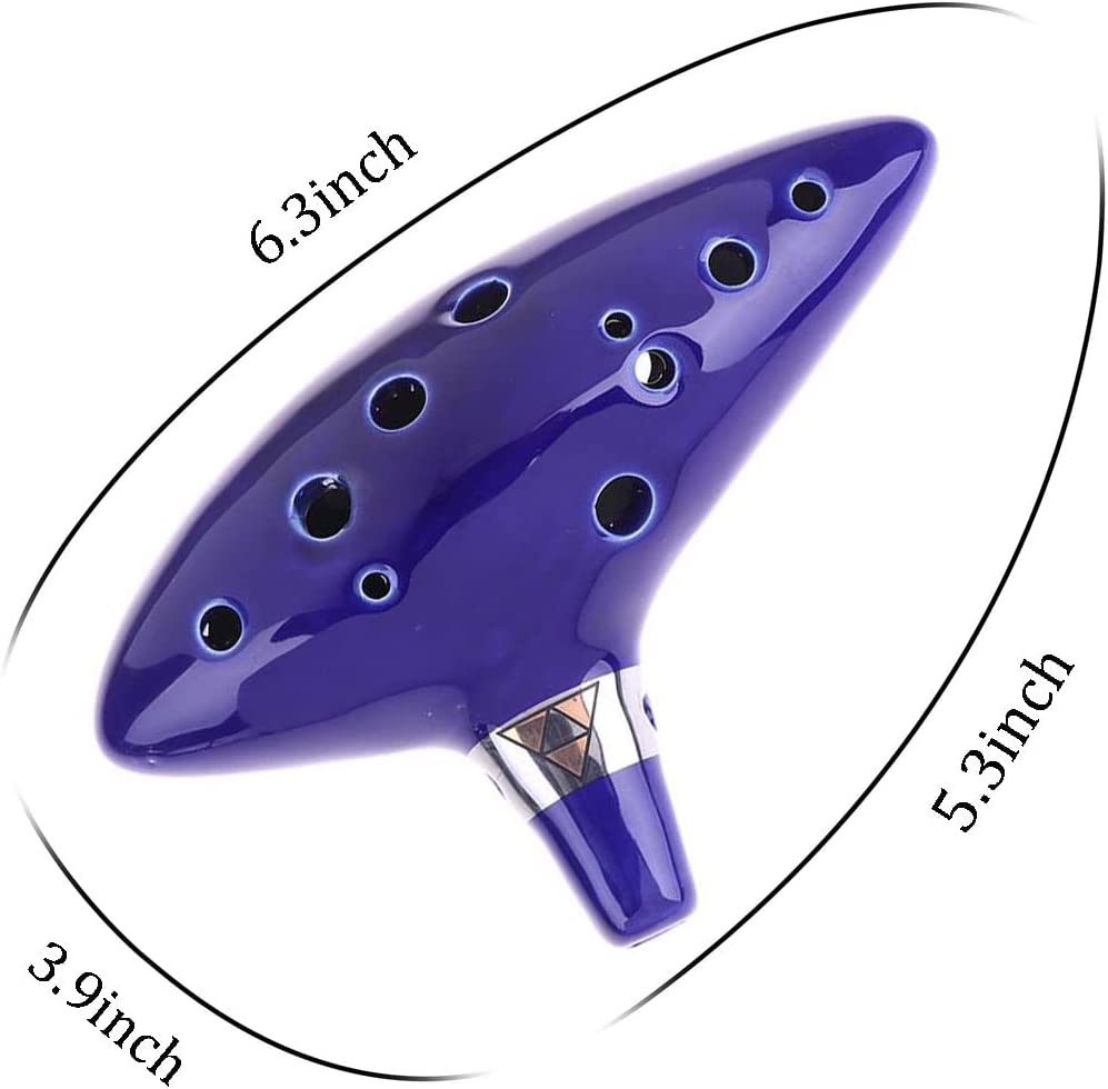 Ocarina,12 Tones Alto C Cerami - Song With Musical Instrument recension och pris