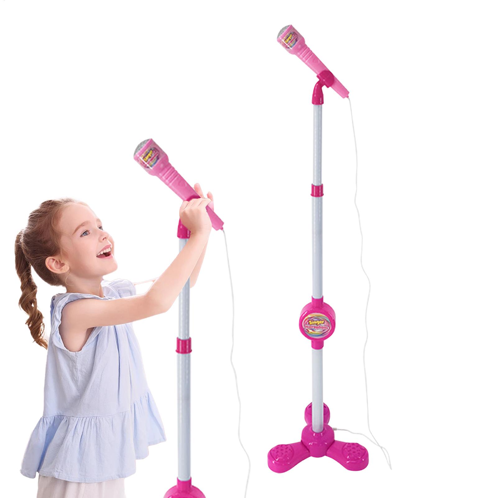 Kids Microphone with Stand Kar - Song With Musical Instrument recension och pris