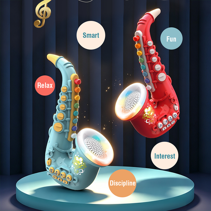 Kids Saxophone Toy 8 Scales Pl - Song With Musical Instrument recension och pris