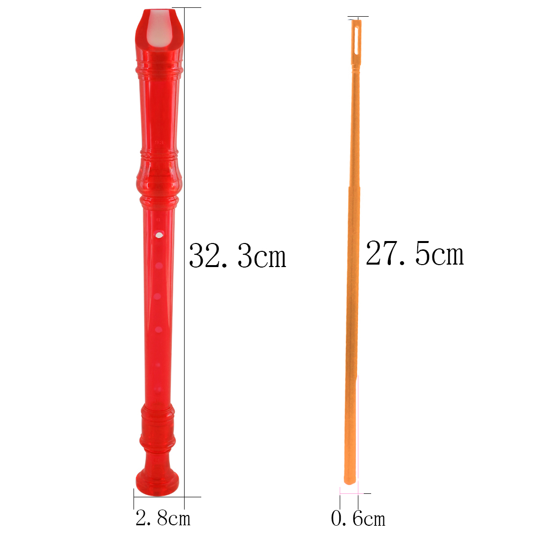 IRIN Flute Clarinet ABS Record - Musical Instrument A Recorder recension och pris