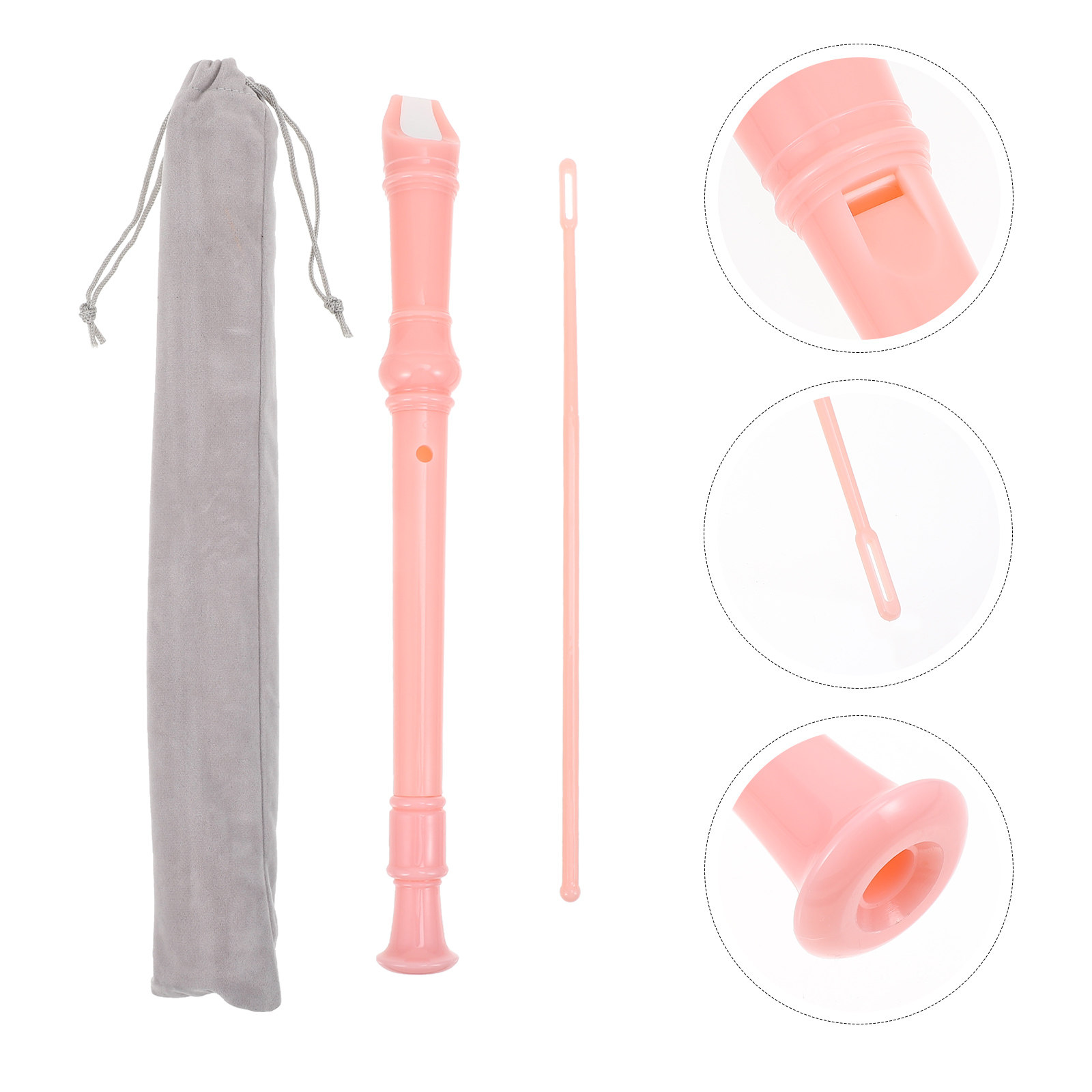 1Set 8 Hole Clarinet Kids Sopr - Musical Instrument A Recorder recension och pris
