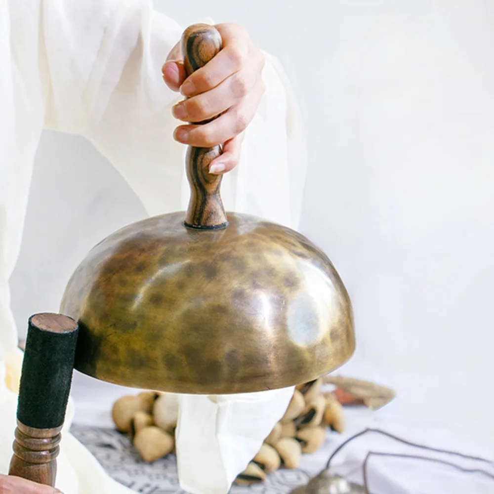 Nepal Handheld Singing Bowl Br - Tibetan Singing Bowl recension och pris