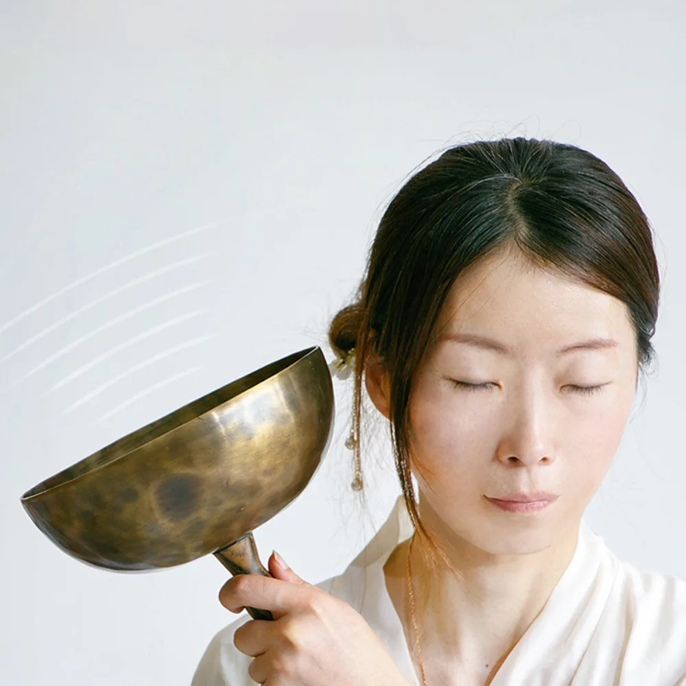 Nepal Handheld Singing Bowl Br - Tibetan Singing Bowl recension och pris